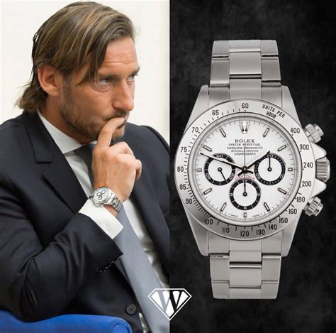 rolex rubato a totti|francesco totti italia.